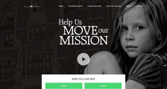 Rescue Mission of Mahoning Valley Move Our Mission website
