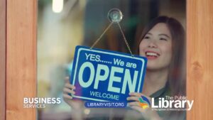The Library 30-second TV Spot — Business Services B